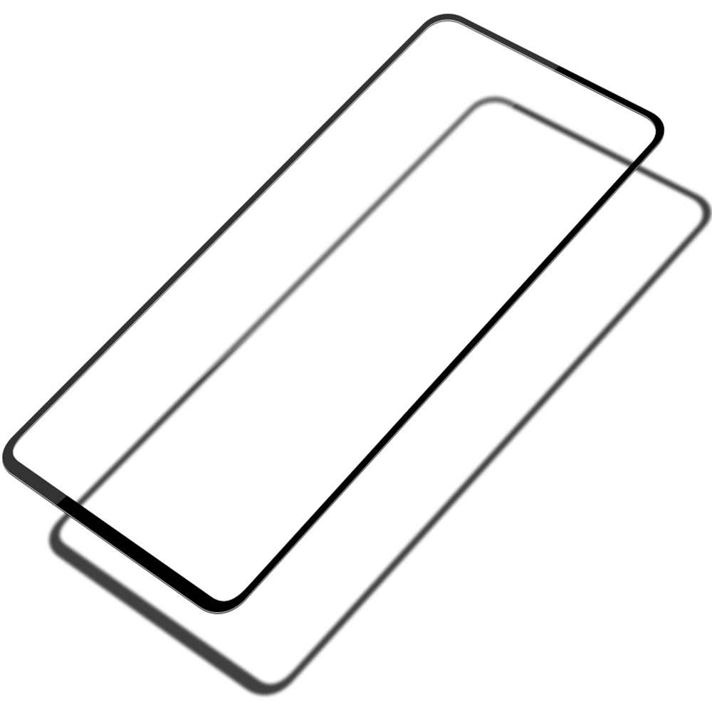 Szkło hartowane Mocolo TG + Full Glue dla Google Pixel 8a, z czarną ramką.